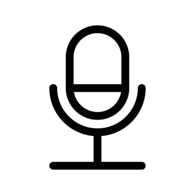 Illustration Vector Graphic of Microphone icon