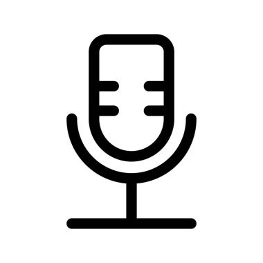 Illustration Vector Graphic of Microphone icon