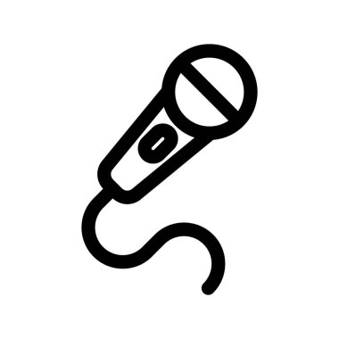 Illustration Vector Graphic of Microphone icon