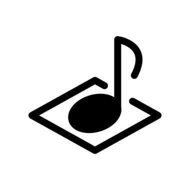 Illustration Vector Graphic of Music icon template
