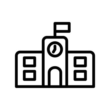 Illustration Vector Graphic of School icon