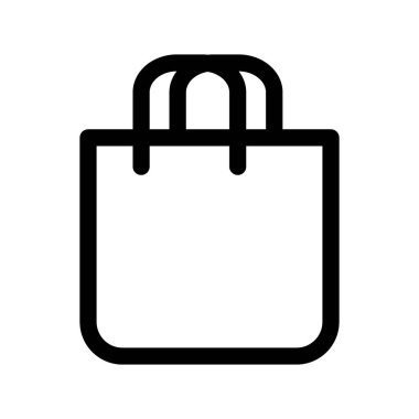 Illustration Vector graphic of shopping bag icon