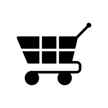 Illustration Vector graphic of shopping cart icon