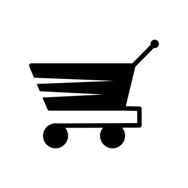 Illustration Vector graphic of shopping cart icon