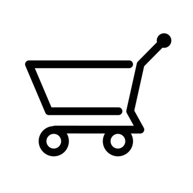 Illustration Vector graphic of shopping cart icon