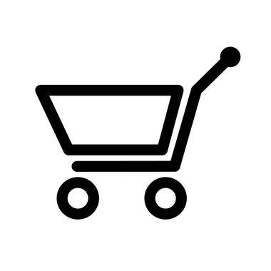 Illustration Vector graphic of shopping cart icon
