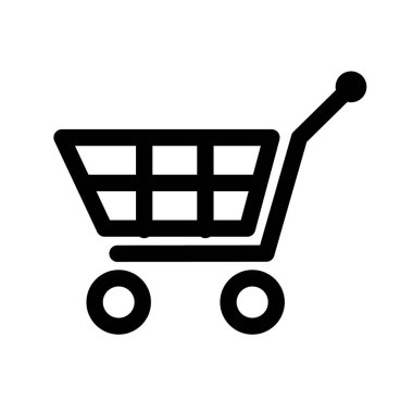Illustration Vector graphic of shopping cart icon