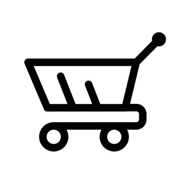 Illustration Vector graphic of shopping cart icon
