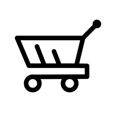 Illustration Vector graphic of shopping cart icon