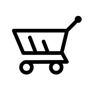 Illustration Vector graphic of shopping cart icon