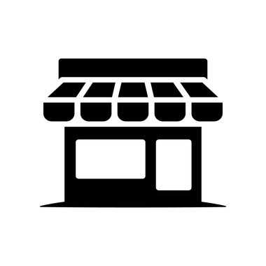 Depolama simgesinin İllüstrasyon Vektörü grafiği. Dükkan, satış, ticaret, ticaret, e ticaret, perakende vb..