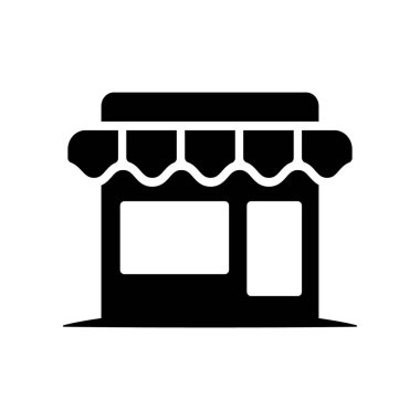 Depolama simgesinin İllüstrasyon Vektörü grafiği. Dükkan, satış, ticaret, ticaret, e ticaret, perakende vb..