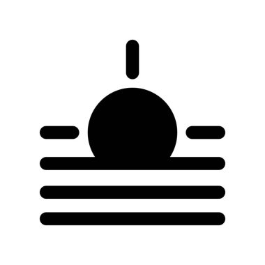 Illustration Vector Graphic of Sunrise icon