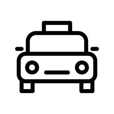 Illustration Vector Graphic of Taxi icon