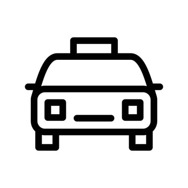 Illustration Vector Graphic of Taxi icon