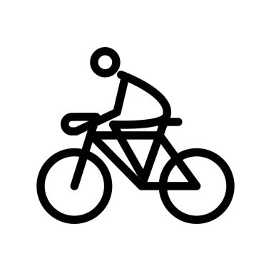 Illustration Vector Graphic of Bicycle Icon Design