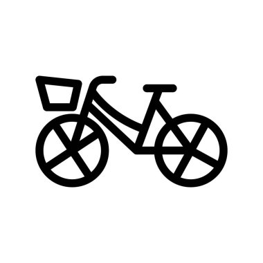 Illustration Vector Graphic of Bicycle Icon Design