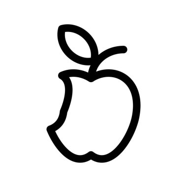 Illustration Vector Graphic of Apple Icon Design