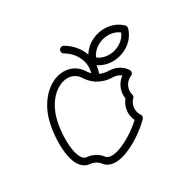 Illustration Vector Graphic of Apple Icon Design