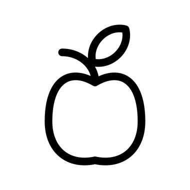 Illustration Vector Graphic of Apple Icon Design