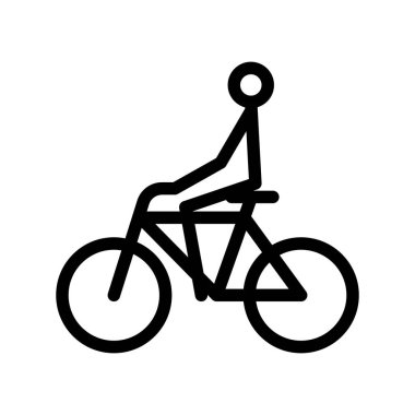 Illustration Vector Graphic of Bicycle Icon Design