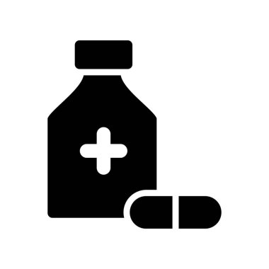 Illustration Vector Graphic of Bottle Capsule Icon template design