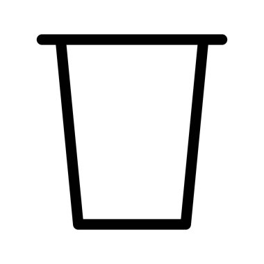 Illustration Vector Graphic of Coffee Paper Cup Icon template design