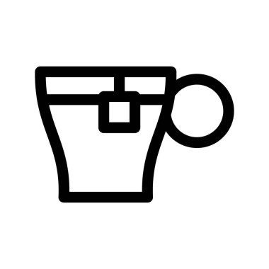 Illustration Vector Graphic of Cup Of Tea Icon template design