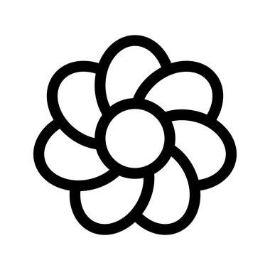 Illustration Vector Graphic of Flower Icon template design