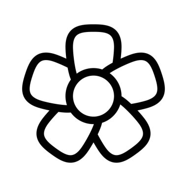 Illustration Vector Graphic of Flower Icon template design