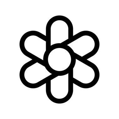 Illustration Vector Graphic of Flower Icon template design