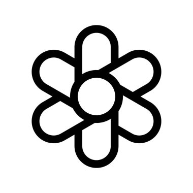 Illustration Vector Graphic of Flower Icon template design