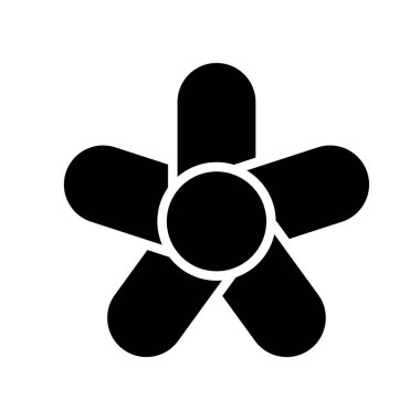 Illustration Vector Graphic of Flower Icon template design