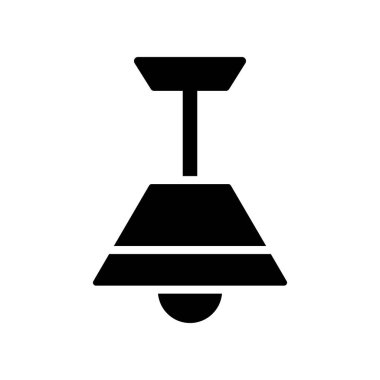 Illustration Vector Graphic of Hanging Lamp Icon template design