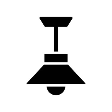 Illustration Vector Graphic of Hanging Lamp Icon template design
