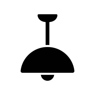 Illustration Vector Graphic of Hanging Lamp Icon template design