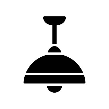 Illustration Vector Graphic of Hanging Lamp Icon template design