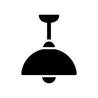 Illustration Vector Graphic of Hanging Lamp Icon template design