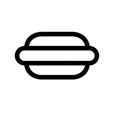 Illustration Vector Graphic of Hotdog Icon template Design