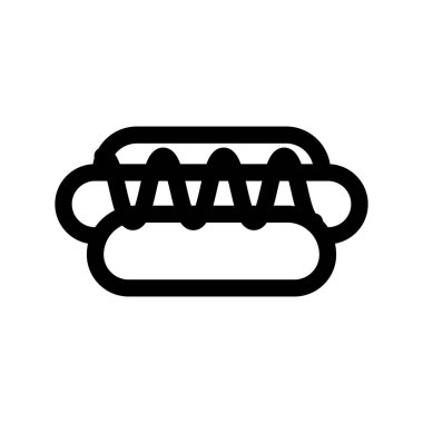 Illustration Vector Graphic of Hotdog Icon template Design