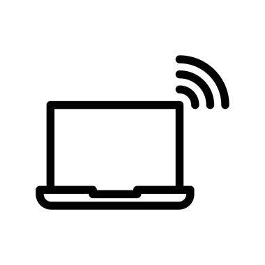 Illustration Vector Graphic of Laptop Icon template design