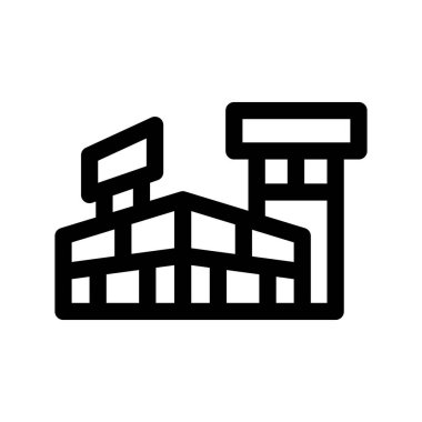 Illustration Vector Graphic of Mall Building Icon template Design