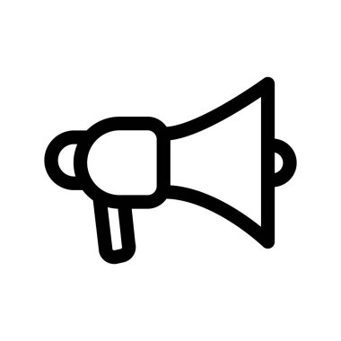 Illustration Vector Graphic of Megaphone Icon template Design
