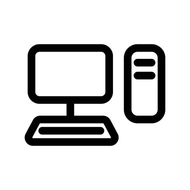 Illustration Vector Graphic of Computer (PC) Icon Template Design