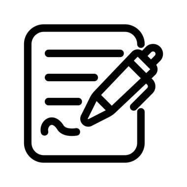 Illustration Vector Graphic of Pen Icon Template Design