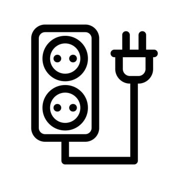 Illustration Vector Graphic of Plug In Icon Template Design