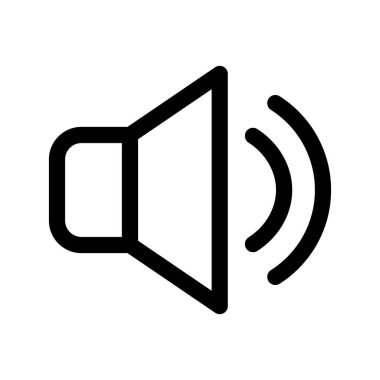 Illustration Vector Graphic of Sound Icon  Template Design