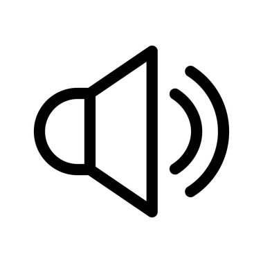 Illustration Vector Graphic of Sound Icon  Template Design