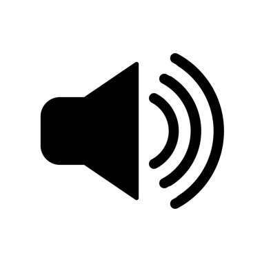 Illustration Vector Graphic of Sound Icon  Template Design