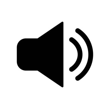 Illustration Vector Graphic of Sound Icon  Template Design